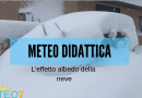 EFFETTO ALBEDO SUI TERRITORI INNEVATI LUCANI: di cosa si tratta?