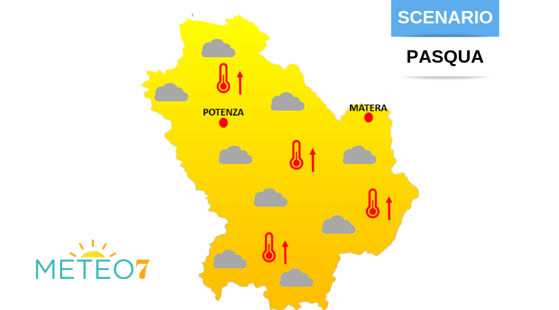 meteo basilicata pasqua