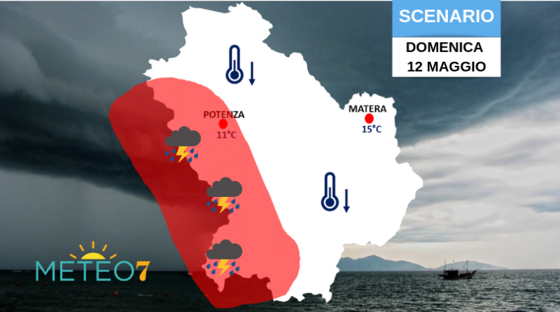 meteo basilicata maggio 2019