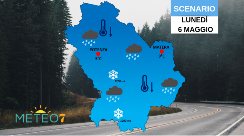 meteo basilicata neve