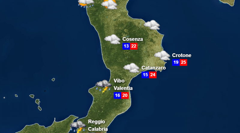 Meteo calabria 25 ottobre 2019