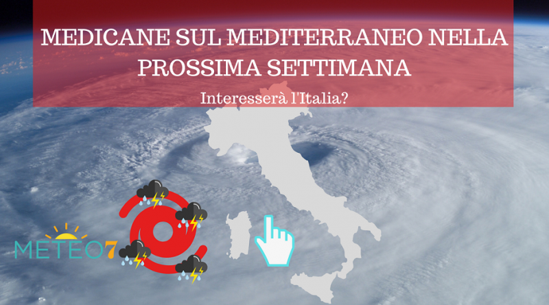 medicane sul mediterraneo