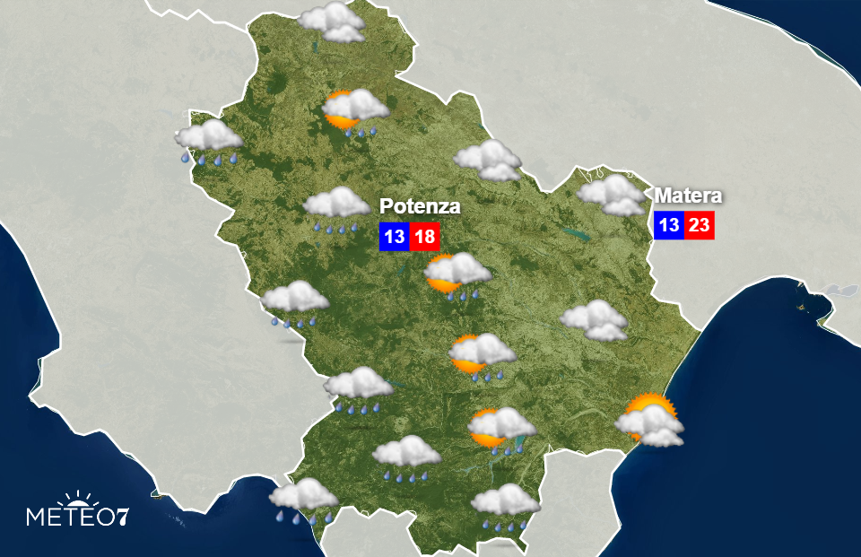 Meteo Basilicata 3 Novembre 2019