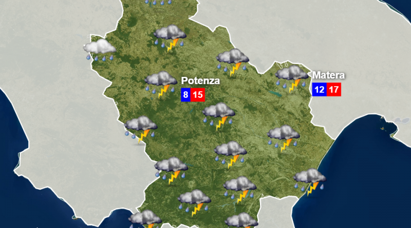 Meteo Basilicata Martedì 12 Novembre 2019