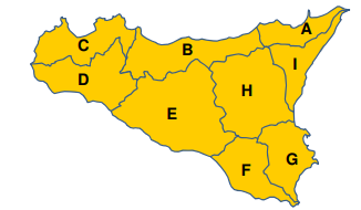 Allerte Meteo per la Sicilia per Lunedì 11 Novembre 2019