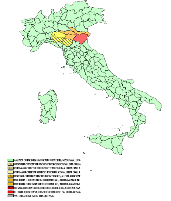 Allerte Meteo Protezione Civile Sabato 30 Novembre 2019