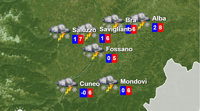 Meteo Cuneo Venerdì 15 Novembre 2019