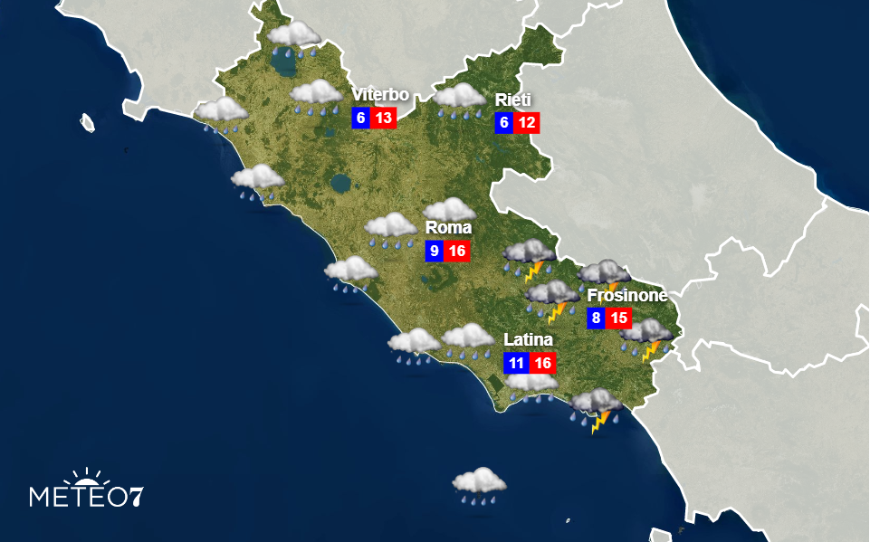 Previsioni per Domenica 17 Novembre