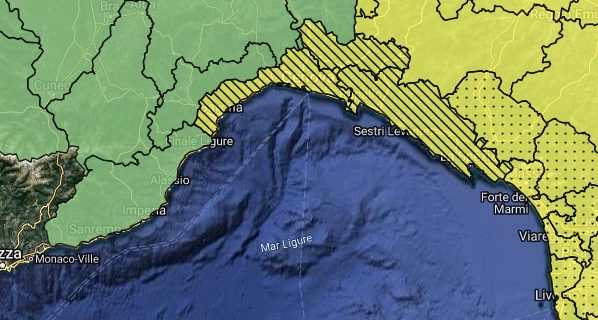 Allerte Meteo Liguria 2 Dicembre 2019