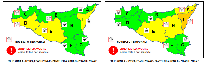 Allerta Meteo 18 e 19 Dicembre 2019