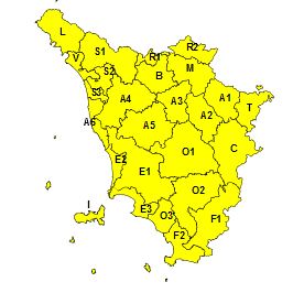 Allerte Toscana Lunedì 2 Dicembre 2019