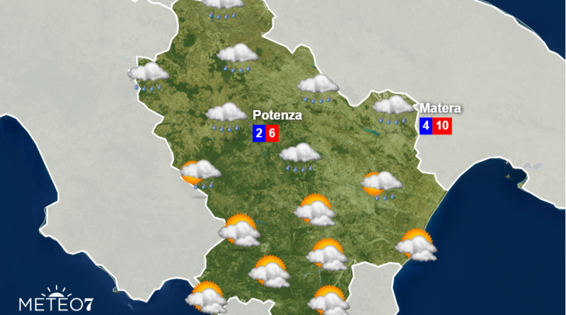 Meteo Basilicata Mercoledì 11 Dicembre 2019