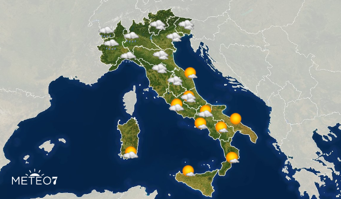 Previsioni Lunedì 16 Dicembre 2019