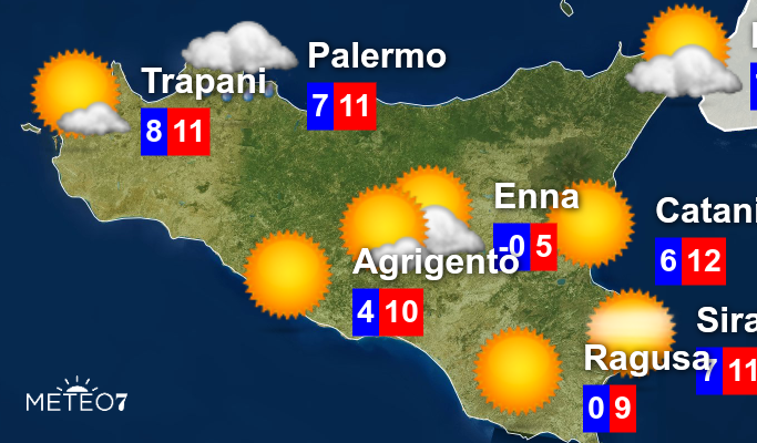 Previsioni Domenica 29 Dicembre 2019