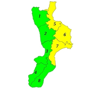 Allerte Meteo Calabria Lunedì 20 Gennaio 2020