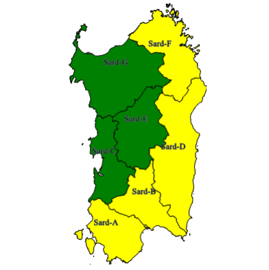 Allerte Meteo Sardegna Lunedì 20 Gennaio 2020