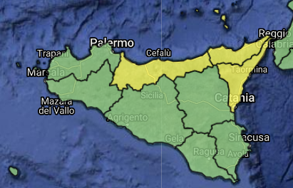 Allerte Meteo Sicilia 5 e 6 Febbraio 2020