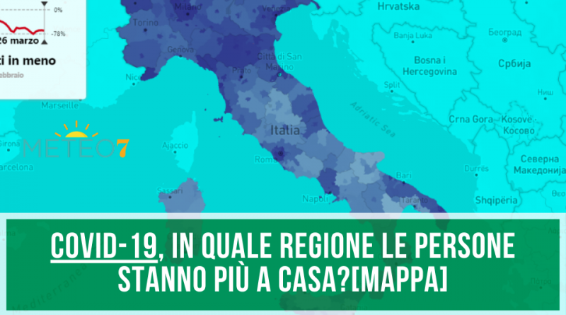 Covid-19 e TRASPORTI in quale regione italiana stanno circolando meno auto [MAPPA]