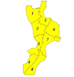 Allerte Calabria Mercoledì 25 Marzo 2020