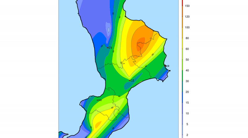 Meteo Calabria 26 marzo 2020