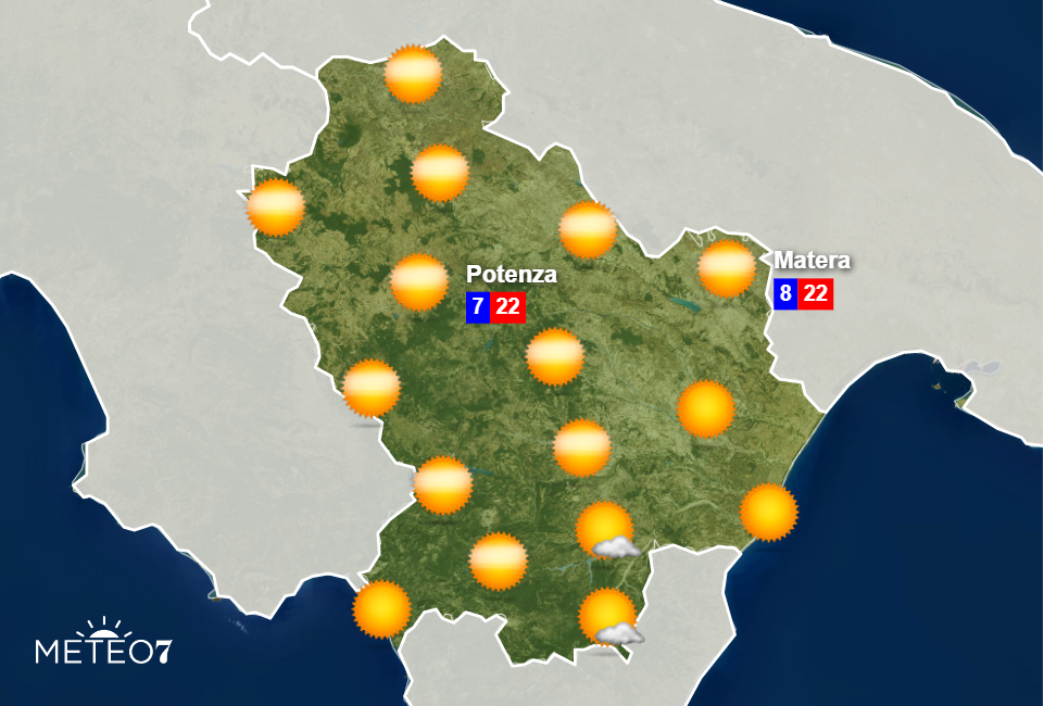 Meteo Basilicata Pasqua 2020