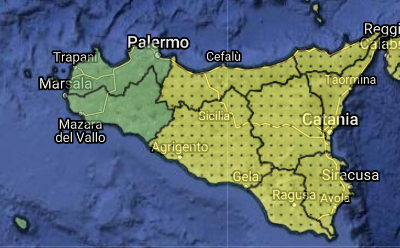 Allerte Meteo Sicilia Giovedì 23 Aprile 2020