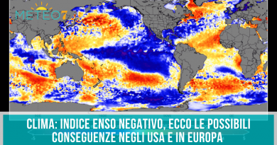 Clima indice ENSO negativo, ecco le possibili conseguenze negli USA e in Europa