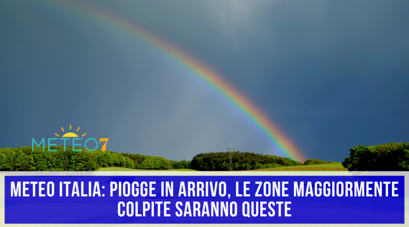 METEO Italia PIOGGE in arrivo, le ZONE maggiormente colpite saranno QUESTE